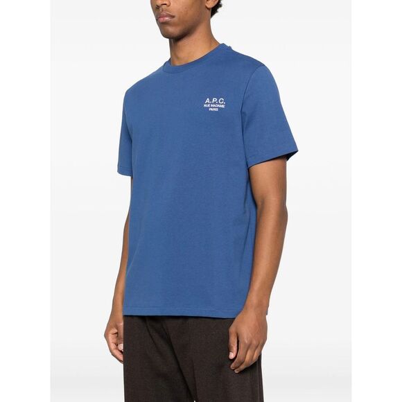 A.P.C. Blue T-Shirts & Vests - T-Shirts Men